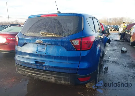 2019 Ford Escape S from USA, damaged, VIN 1FMCU0F7XKUC23045